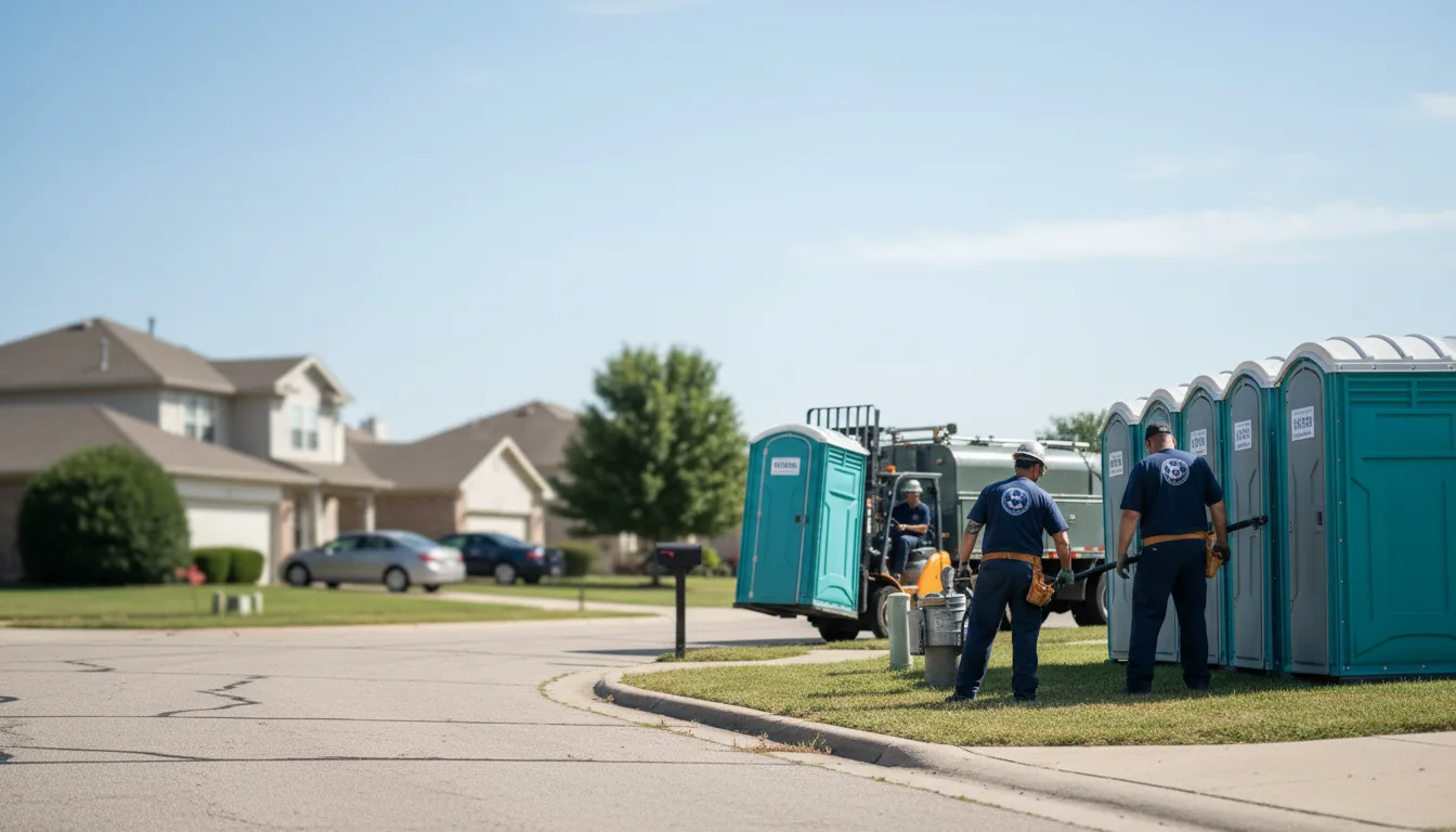 Porta Potty Rental in Sunnyvale, TX near me